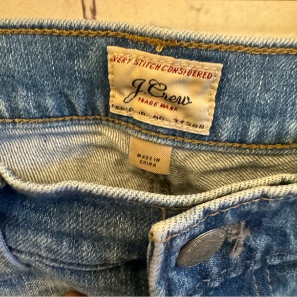 J.Crew 484 Premium Stretch Tapered Slim Jeans SZ 32 Kaihara Denim - Picture 3 of 4